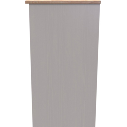 Crowndale Kent 3 Drawer Kashmir Ash and Modern Oak Dressing Table - Size: 40 x 93 x 80cm - Brown - Wilko - thumbnail 5