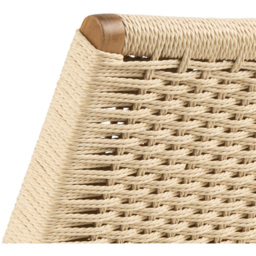 Florence Carson Off White and Oak Lounge Chair - Size: Single - Brown - Furniture To Go - Wilko - thumbnail 7