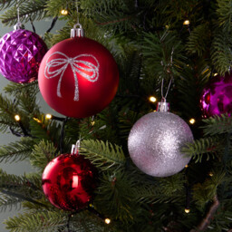 Pack of 50 Jingle Bell Boogie Baubles - Wilko - thumbnail 3