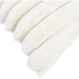 Divante Verbier Faux Fur Cushion - Ivory - Wilko - thumbnail 4