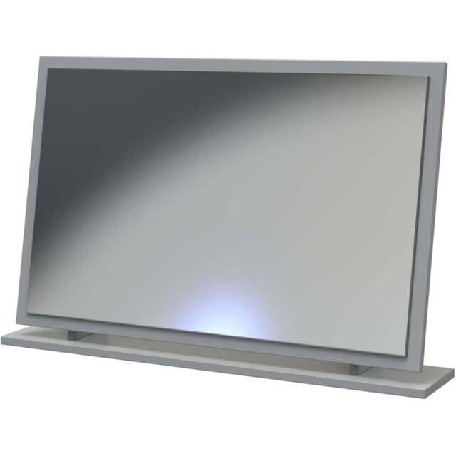 Crowndale Las Vegas Dusk Grey Standing Mirror Ready Assembled - Size: 75 x 49cm - Wilko - image 1