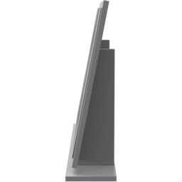 Crowndale Las Vegas Dusk Grey Standing Mirror Ready Assembled - Size: 75 x 49cm - Wilko - thumbnail 4