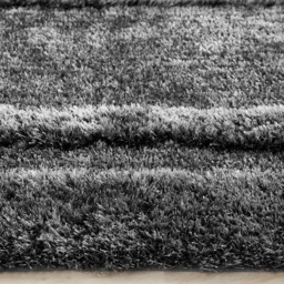 Origins Frame Charcoal Rug 120 x 170cm - Size: 120 x 170 x 2.5cm - Grey - Wilko - thumbnail 5
