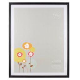 The Port Co Gallery Black Ridged Photo Frame 20 x 16 inch - The Port. Co Gallery - Wilko - thumbnail 1