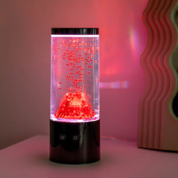 ValueLights Villy Volcano RGB LED Table Lamp - Size: 23 x 9 x 9cm - Black - Wilko - thumbnail 3