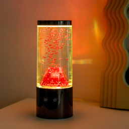 ValueLights Villy Volcano RGB LED Table Lamp - Size: 23 x 9 x 9cm - Black - Wilko - thumbnail 4