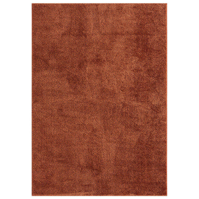 Desire Rugs Comfy Terracotta Anti Slip Felt Backing Rug 60 x 100cm - Orange - Wilko - image 1