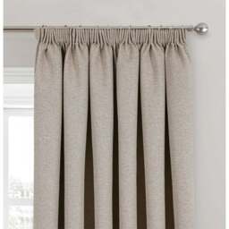 Divante Dusk Blackout Thermal Curtains - Natural/168cm/183cm - Wilko - thumbnail 4