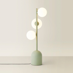ValueLights Marlow 3 Way Sage Green Opaque Globe LED Table Lamp - Size: 61 x 23 x 23cm - Wilko - thumbnail 6
