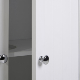 Premier Housewares Portland Under Sink Cabinet - Size: 60 x 30 x 60cm - White - Wilko - thumbnail 7