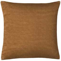 Intimates Grace Velvet Latte Filled Cushion 56 x 56cm 2 Pack - Brown - Wilko