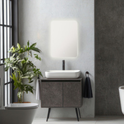 Sorrelis Kairo Backlit Tunable LED Mirror 70 x 50cm - Size: 50 x 70 x 5.7cm - Multi - Wilko - thumbnail 3