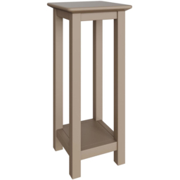 FWStyle Palma Putty Ready Assembled Side Lamp Table - Size: 55 x 24 x 24cm - Brown - Wilko - thumbnail 3