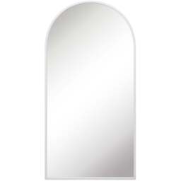 MirrorOutlet The Arcus White Arched Wall Mirror 180 x 90cm - Wilko