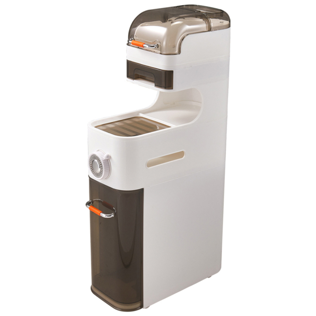 H&O Direct 5 Tier Narrow Storage Organiser with and Wheels - Size: 76 x 18 x 37.5cm - White - Wilko - image 1