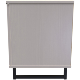 Crowndale Hong Kong Ready Assembled 2 Door Single Drawer Kashmir Ash Media Unit - Size: 40 x 145 x 62cm - Cream - Wilko - thumbnail 5