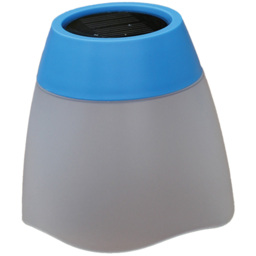 Luxform Blue Tumbler Solar Table Light - Size: 8 x 8 x 8.5cm - Wilko - thumbnail 1