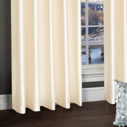 Intimates Vogue Diamante Silver Eyelet Curtains 168 x 183cm - Size: W 168 x D 183cm - Wilko - thumbnail 4