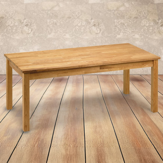 Julian Bowen Coxmoor Oak Coffee Table - Size: 60 x 120 x 48cm - Brown - Wilko - image 1