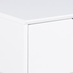 Florence Mitra Single White Drawer Bedside Table - Size: Single Drawer - Furniture To Go - Wilko - thumbnail 7