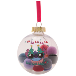 Disney Stitch Pom Pom Christmas Baubles 7 Pack - Size: 8 x 10.8 x 16.7cm - Multi - Wilko - thumbnail 7