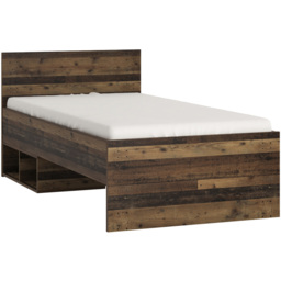 Florence Brooklyn Single Walnut Bed Frame - Brown - Furniture to Go - Wilko - thumbnail 3