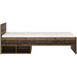 Florence Brooklyn Single Walnut Bed Frame - Brown - Furniture to Go - Wilko - thumbnail 4