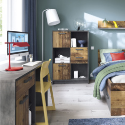 Florence Brooklyn Single Walnut Bed Frame - Brown - Furniture to Go - Wilko - thumbnail 6