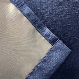 Enhanced Living Vogue Navy Thermal Blackout Eyelet Readymade Curtains 117 x 183cm - Blue - Wilko - thumbnail 5
