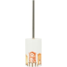 Vintage Beach Hut Toilet Brush Holder - Wilko - thumbnail 1