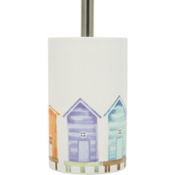 Vintage Beach Hut Toilet Brush Holder - Wilko - thumbnail 4