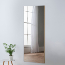Yearn Seamless Gold Full Length Wall Mirror 160 x 60cm - Wilko - thumbnail 3