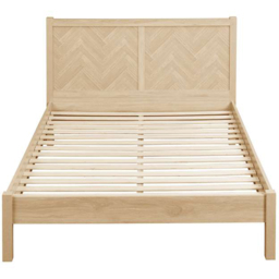 Birlea Herringford King Size Oak Bed - Brown - Wilko - thumbnail 5