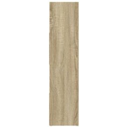 vidaXL 12 Shelf Sonoma Oak Bookcase - Brown - Wilko - thumbnail 6