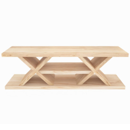 Decorotika Massi 8 Shelf Oak MDF TV Stand - Size: 42 x 136 x 37cm - Brown - Wilko - thumbnail 3