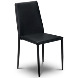 Julian Bowen Tribeca Jazz 4 Seater Dining Set Walnut and Black - Wilko - thumbnail 6