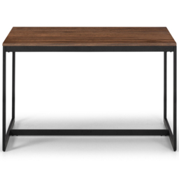 Julian Bowen Tribeca Jazz 4 Seater Dining Set Walnut and Black - Wilko - thumbnail 5