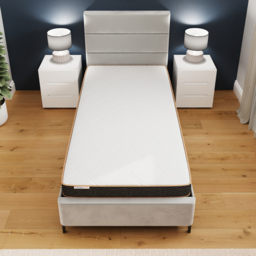 GFW Sleepy Castle Single Bonnell Spring Mattress - White - Wilko - thumbnail 3