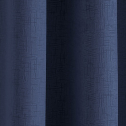 Enhanced Living Vogue Navy Thermal Blackout Eyelet Readymade Curtains 117 x 137cm - Blue - Wilko - thumbnail 3