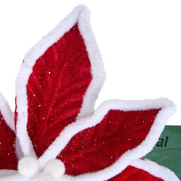 Red and White Flower Pick - Santa's Chalet - Wilko - thumbnail 3