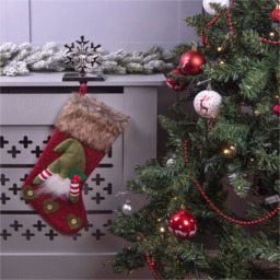 St Helens Luxury Red Gonk Christmas Stocking - Size: 420 x 235 x 15cm - Wilko - thumbnail 3