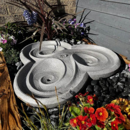 Tranquillity Dropa Stone LED Solar Water Feature - Size: 108 x 50 x 32cm - Grey - Wilko - thumbnail 3