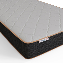 GFW Single Black Faux Leather End Lift Ottoman Bed with Memory Pocket Spring Mattress - Wilko - thumbnail 7
