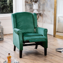 Artemis Home Barksdale Green Recliner Armchair - Size: Single - Wilko - thumbnail 6