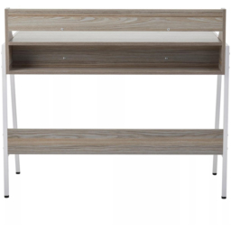 Premier Housewares Bradbury Light Oak Veneer Desk - Size: 104 x 48 x 89cm - Grey - Interiors by Premier - Wilko - thumbnail 6