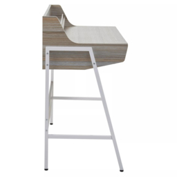 Premier Housewares Bradbury Light Oak Veneer Desk - Size: 104 x 48 x 89cm - Grey - Interiors by Premier - Wilko - thumbnail 5