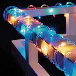 Xmas Haus 100 Multicolour LED Rope Light 10m - Size: 100 x 10 x 10cm - Wilko - thumbnail 4