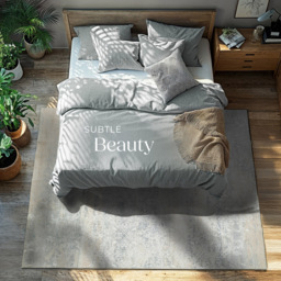 tectake Dalia Non Slip Washable Rug 230 x 160 x 0.6cm - Size: 0.6 x 160 x 230cm - Cream - Wilko - thumbnail 6