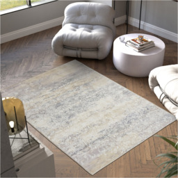 tectake Dalia Non Slip Washable Rug 230 x 160 x 0.6cm - Size: 0.6 x 160 x 230cm - Cream - Wilko - thumbnail 3