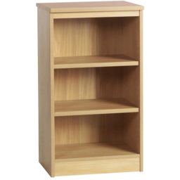 R White Cabinets 3 Shelf Classic Oak Mid Height Bookcase - Brown - Wilko - thumbnail 3
